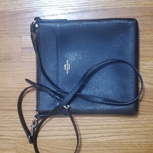 Black Coach crossbody bag